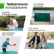 Всепогодный теннисный стол UNIX Line для улицы outdoor 14 мм SMC, зеленый