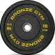 Диск бамперный BRONZE GYM 15 кг